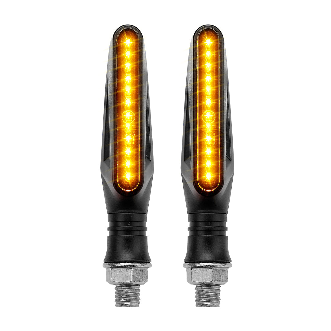 Motorcycle Turn Signals, 2Pcs LED Motorcycle Brake Lights - Kemimoto