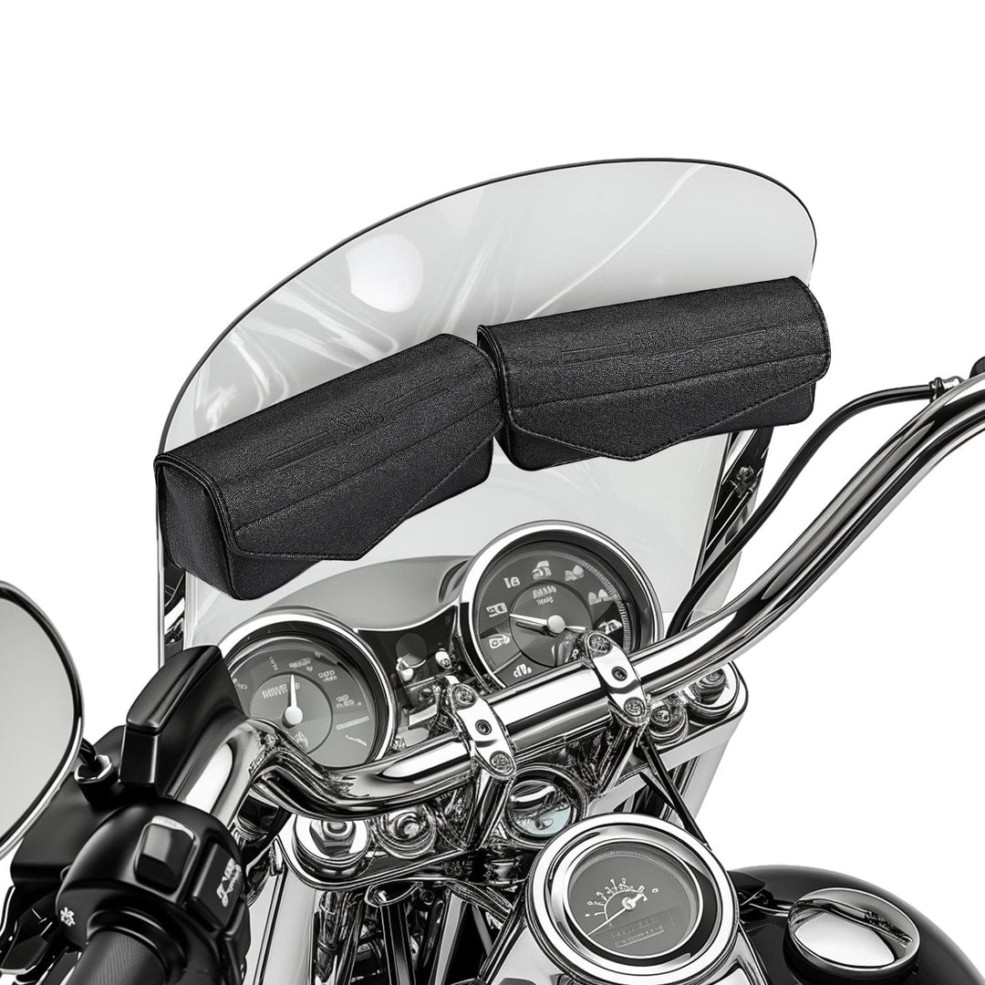 Motorcycle Windshield Bag for King-Size (2 PCS) - Kemimoto