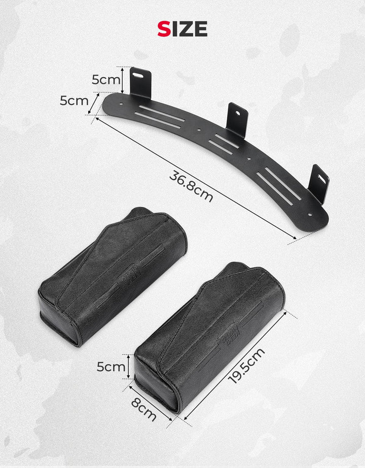 Motorcycle Windshield Bag for King-Size (2 PCS) - Kemimoto
