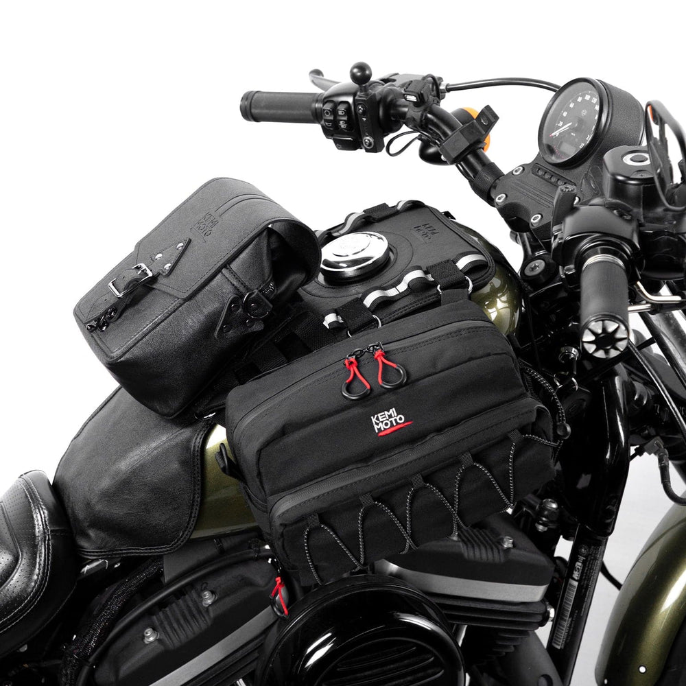 Motorcycle Fuel Tank Protector Bags for Sport Softail Touring Dyna - Kemimoto