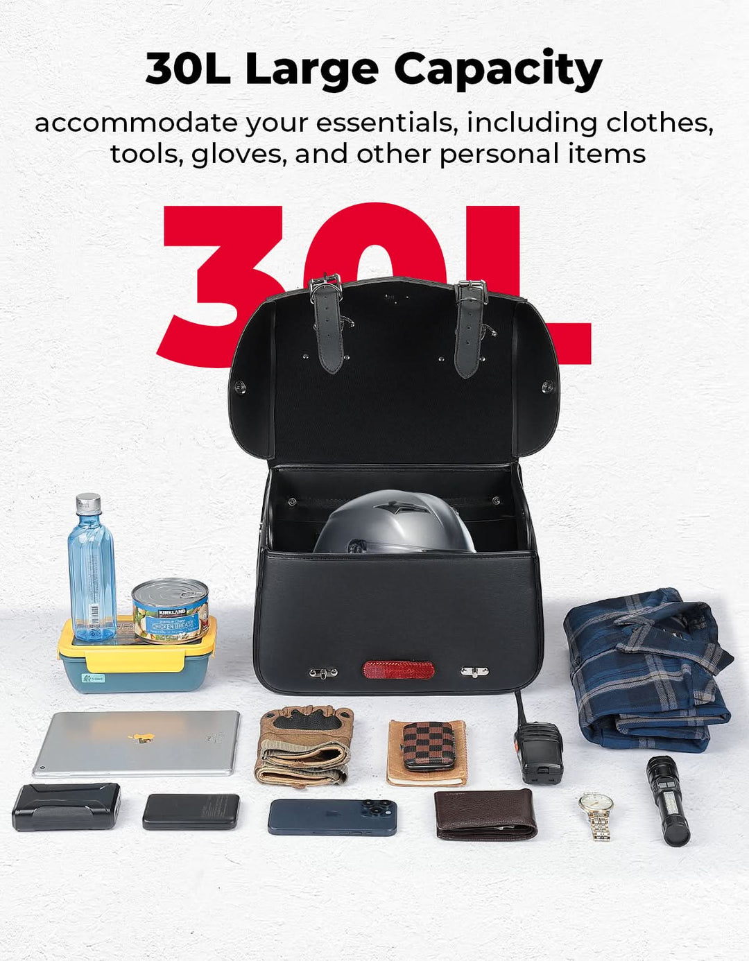 30L Saddlebags For Motorcycle