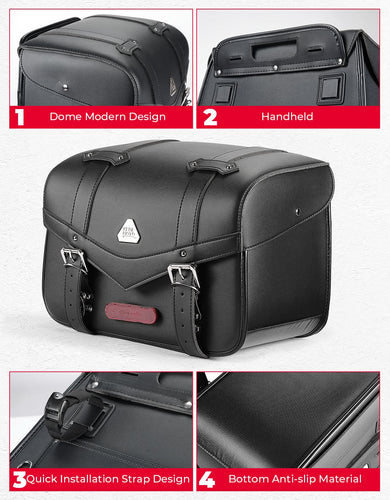 30L Saddlebags For Motorcycle - Kemimoto