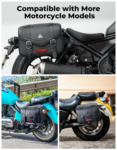 30L Saddlebags For Motorcycle - Kemimoto