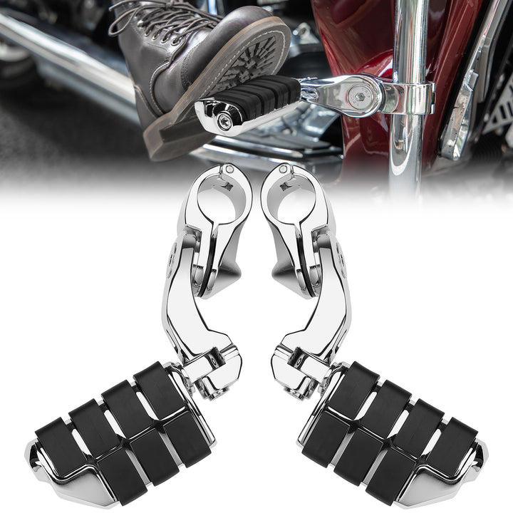 Motorcycle Highway Pegs, Foot Pegs for Sportster Softail Dyna - Kemimoto