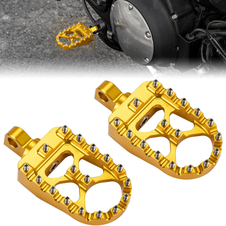 Foot Pegs for Dyna 1993-2017, Sportster 2000-2017, Iron 883 2009-2017 - Kemimoto