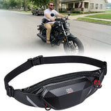 Motorcycle Waist Bag with EVA Hard Shell