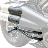 Kit de soportes para estriberas de pasajero en negro para Sportster S 1250