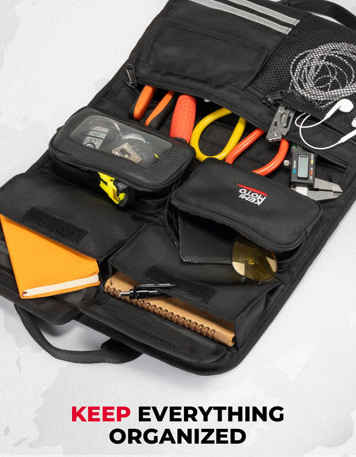 Tour Pack Lid Organizer for Road Glide Road King Street Glide Touring Model - Kemimoto