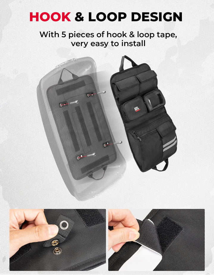 Tour Pack Lid Organizer for Road Glide Road King Street Glide Touring Model - Kemimoto