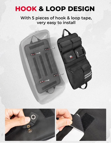 Tour Pack Lid Organizer for Road Glide Road King Street Glide Touring Model - Kemimoto