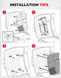Tour Pack Lid Organizer for Road Glide Road King Street Glide Touring Model - Kemimoto
