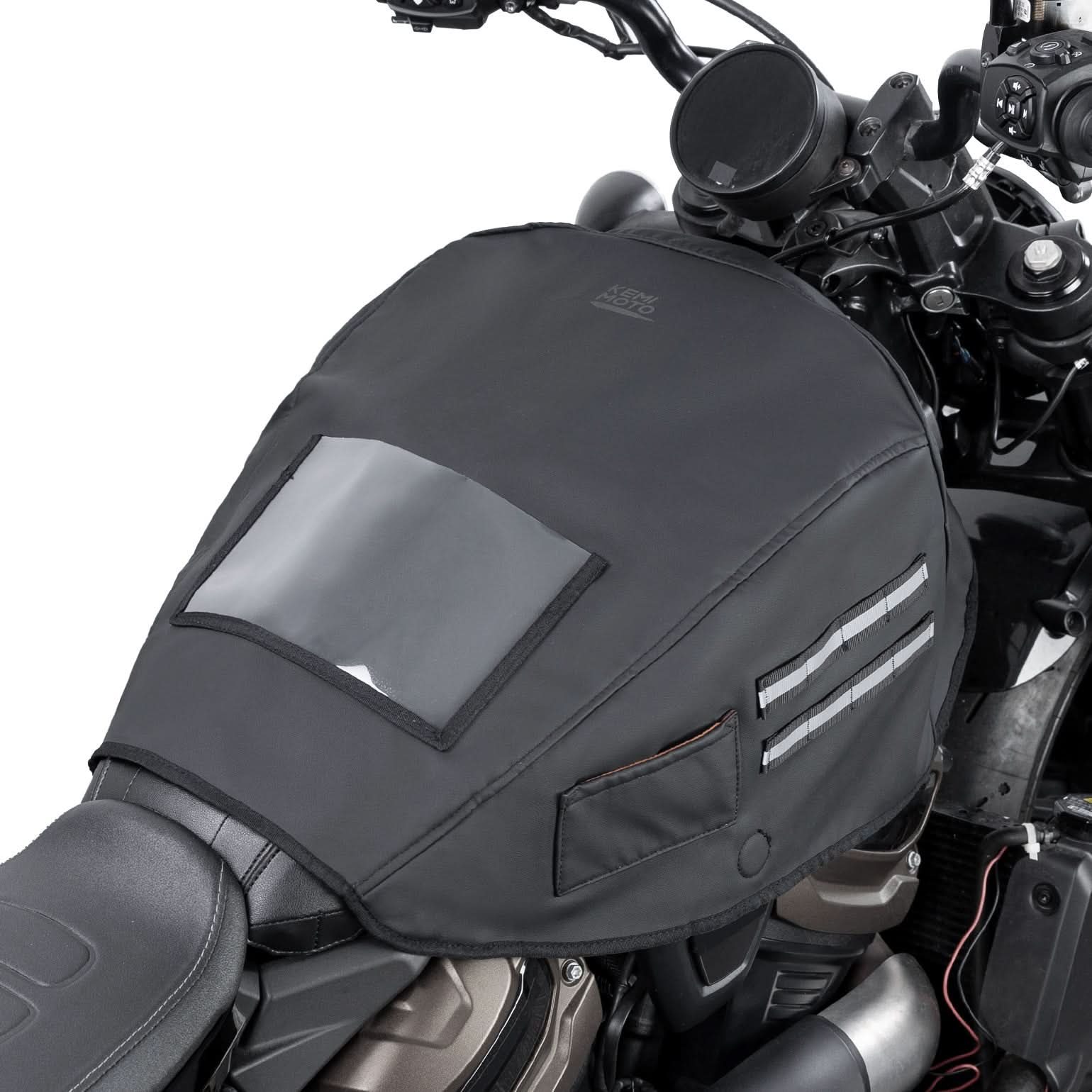 Motorcycle Fuel Tank Bag Cover for Touring Softail - Kemimoto