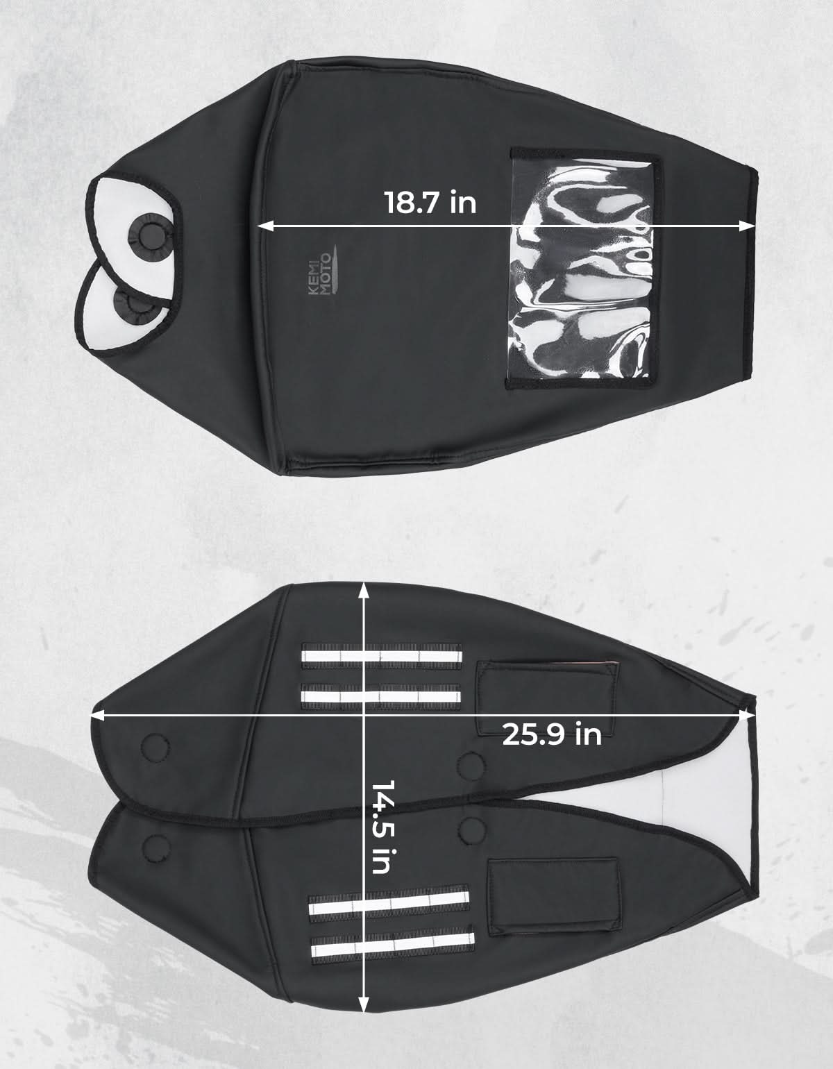 Motorcycle Fuel Tank Bag Cover for Touring Softail - Kemimoto