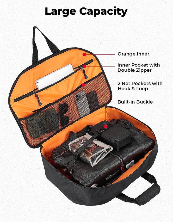 Upgraded Tour Pack Organizer 40L for Touring Models - Kemimoto