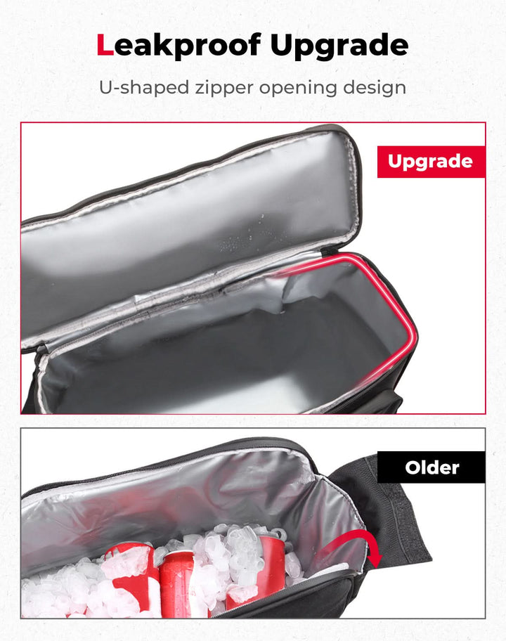 Upgrade Leakproof Saddlebag Cooler for Touring Road Glide Street Glide Road King - Kemimoto