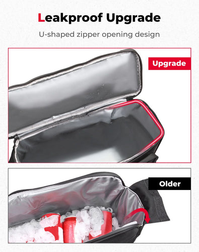 Upgrade Leakproof Saddlebag Cooler for Touring Road Glide Street Glide Road King - Kemimoto