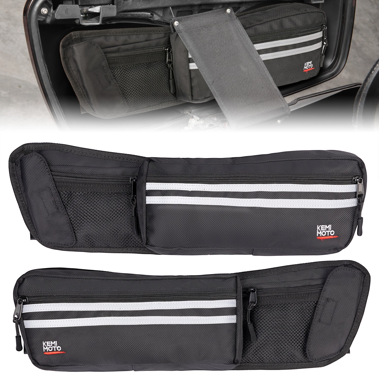 Harley Saddlebag Lid Organizer – Kemimoto