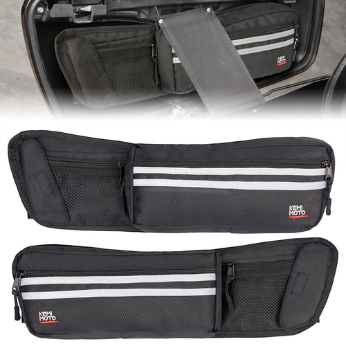 Upgraded Saddlebag Lid Organizers 2 Pack for Touring Street Glide Road King - Kemimoto