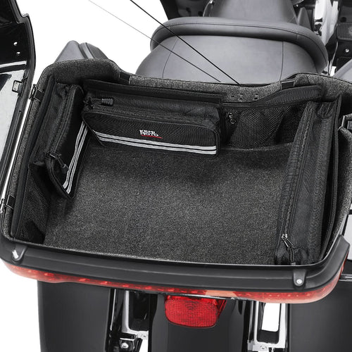 Upgraded Tour Pack Organizers with Hooks for Touring Street Glide Road King 2014-2025 - Kemimoto