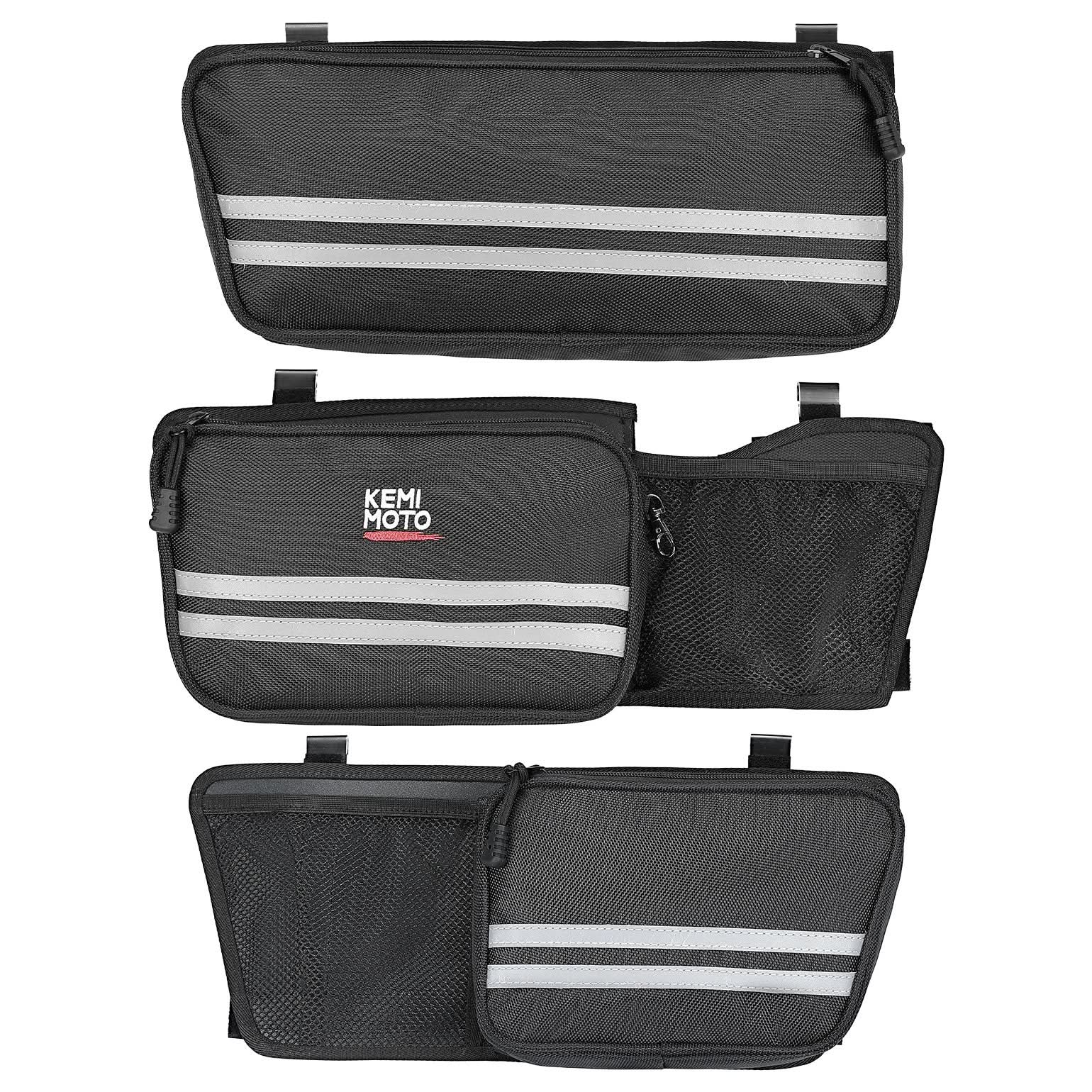 Upgraded Tour Pack Organizers with Hooks for Touring Street Glide Road King 2014-2025 - Kemimoto