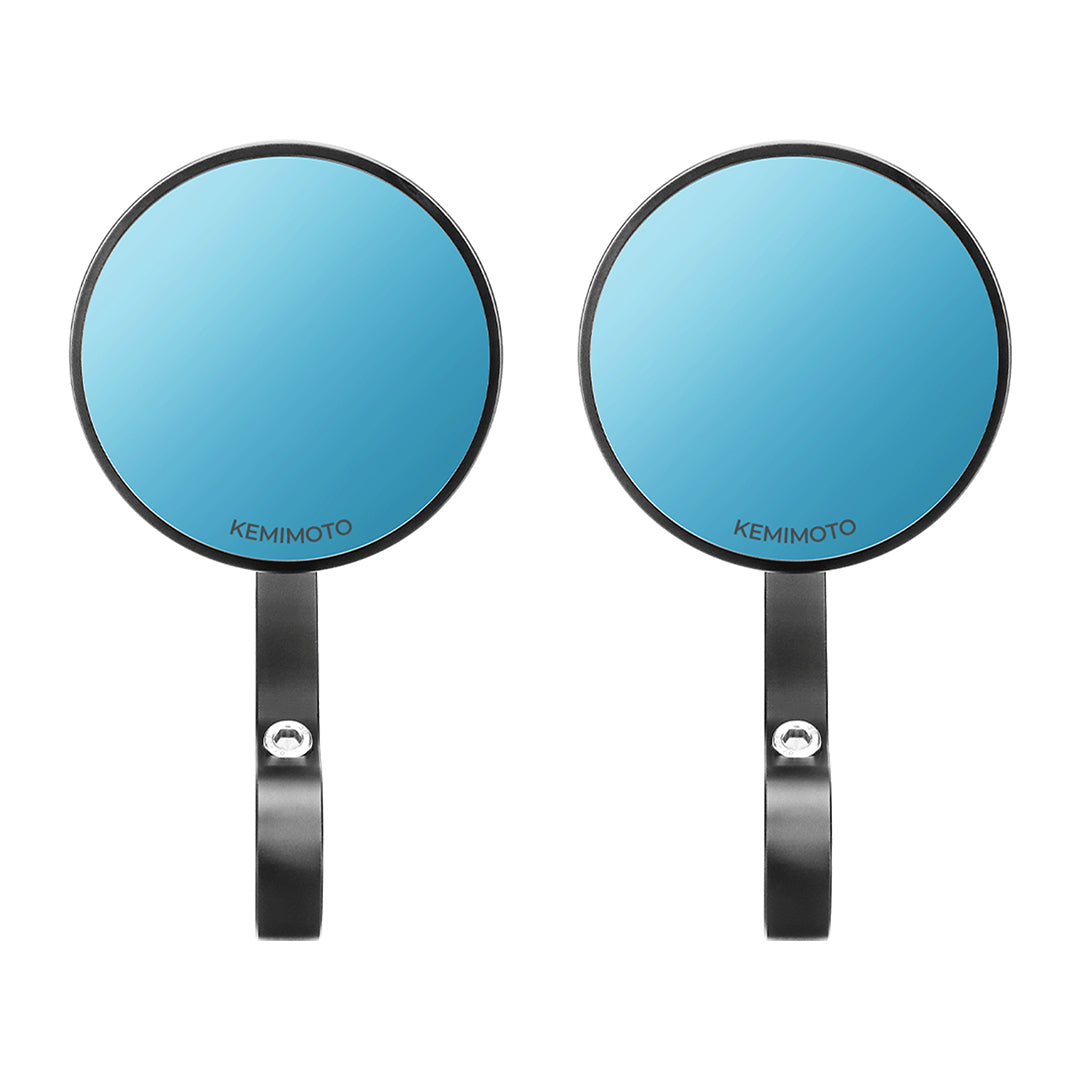 Motorcycle 7/8 Folding Bar End Side Mirrors For Honda Suzuki Yamaha Kawasaki - Foto 6