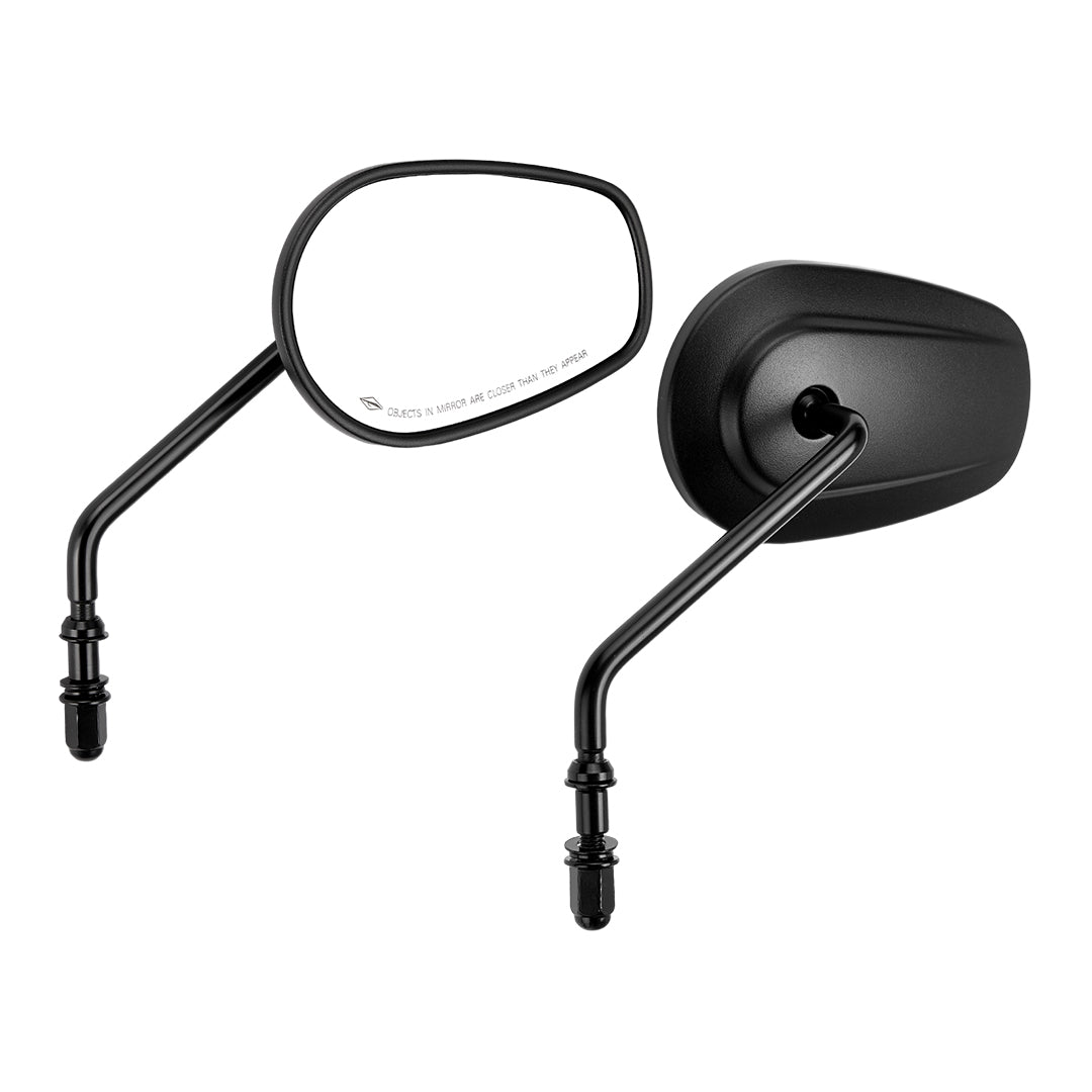 Side Rear View Mirrors with M8 Thread for Harley