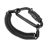 (Not Sold Separately) Motorcycle Helmet Lock Combination Lock with Cable