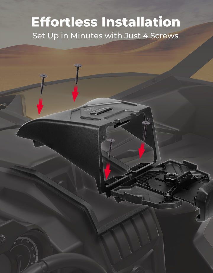 <tc>Porta tablet con caja de almacenamiento para Can Am Maverick X3/Max</tc>