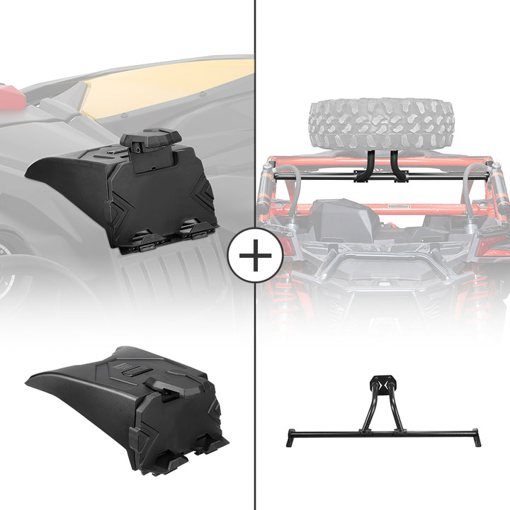 Tablet Holder & Spare Tire Carrier for Can-Am Maverick X3