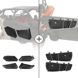 Lower Doors Panels & Door Strorage Bags For Can-Am Maverick X3 MAX