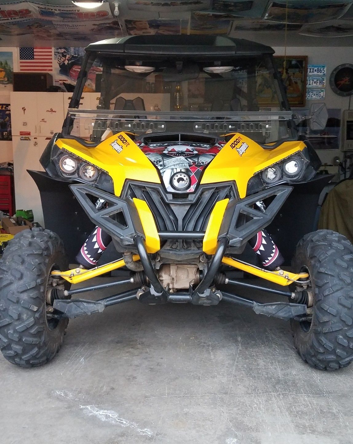 Extended Fender Flares Mud Flaps for Can-Am Maverick 1000R/MAX - Kemimoto