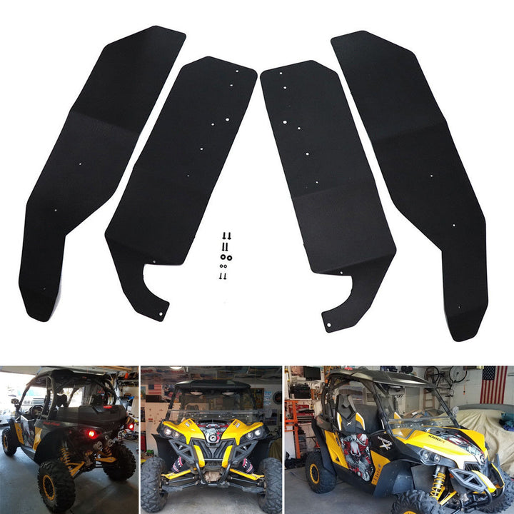 Extended Fender Flares Mud Flaps for Can-Am Maverick 1000R/MAX - Kemimoto