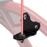 Soportes de montaje para antena de luz de látigo de bandera LED trasera compatible con Can Am Maverick X3/MAX