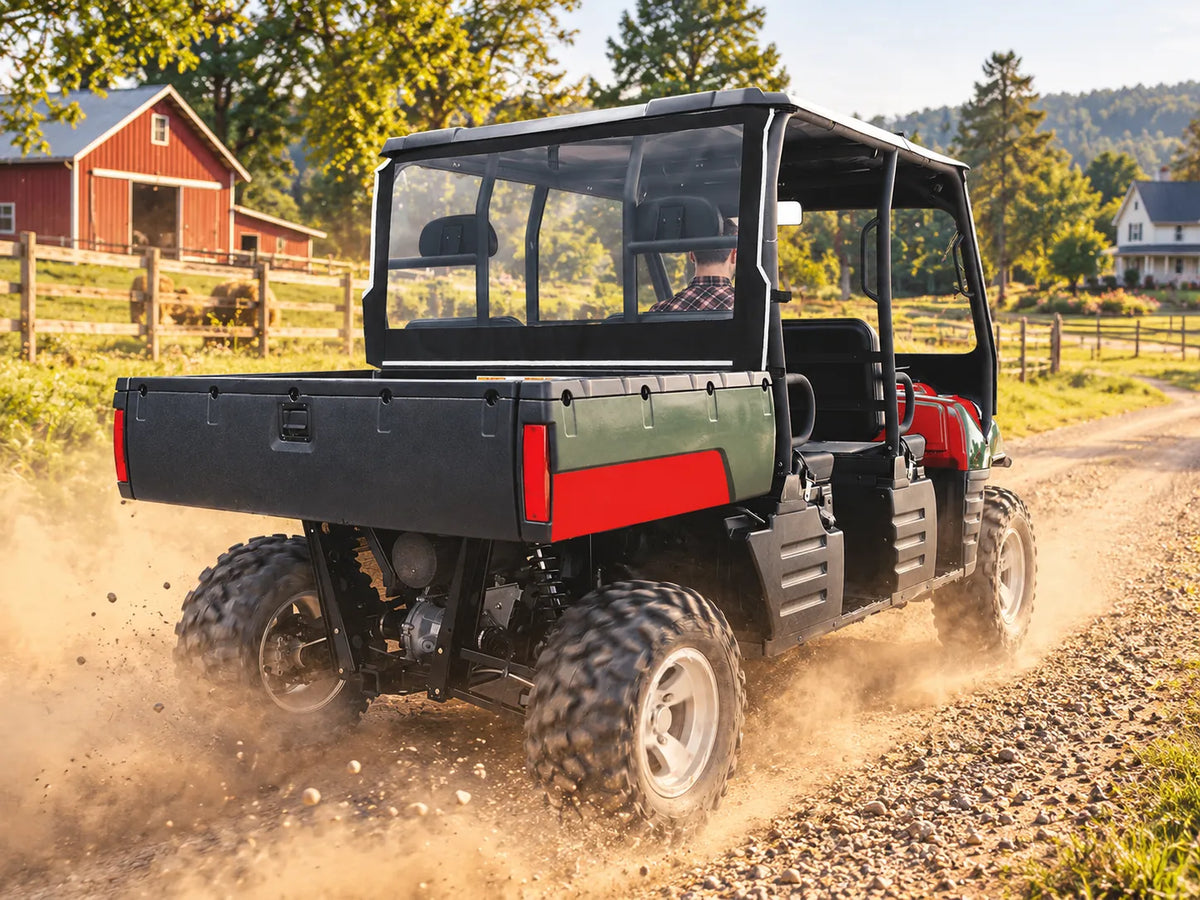 Unpaved Farm and Property Roads