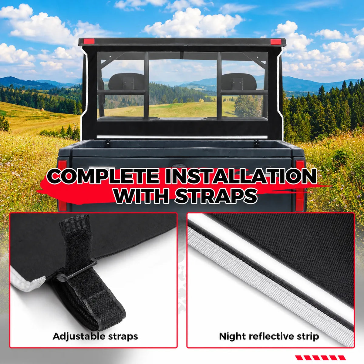 Seasonal installation stays approachable
