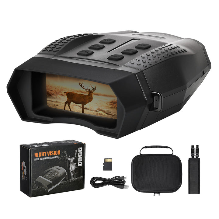 Digital Night Vision Goggles, 1900ft Viewing Range, 7 IR Levels, 1080P Video, 2.5''TFT - Kemimoto