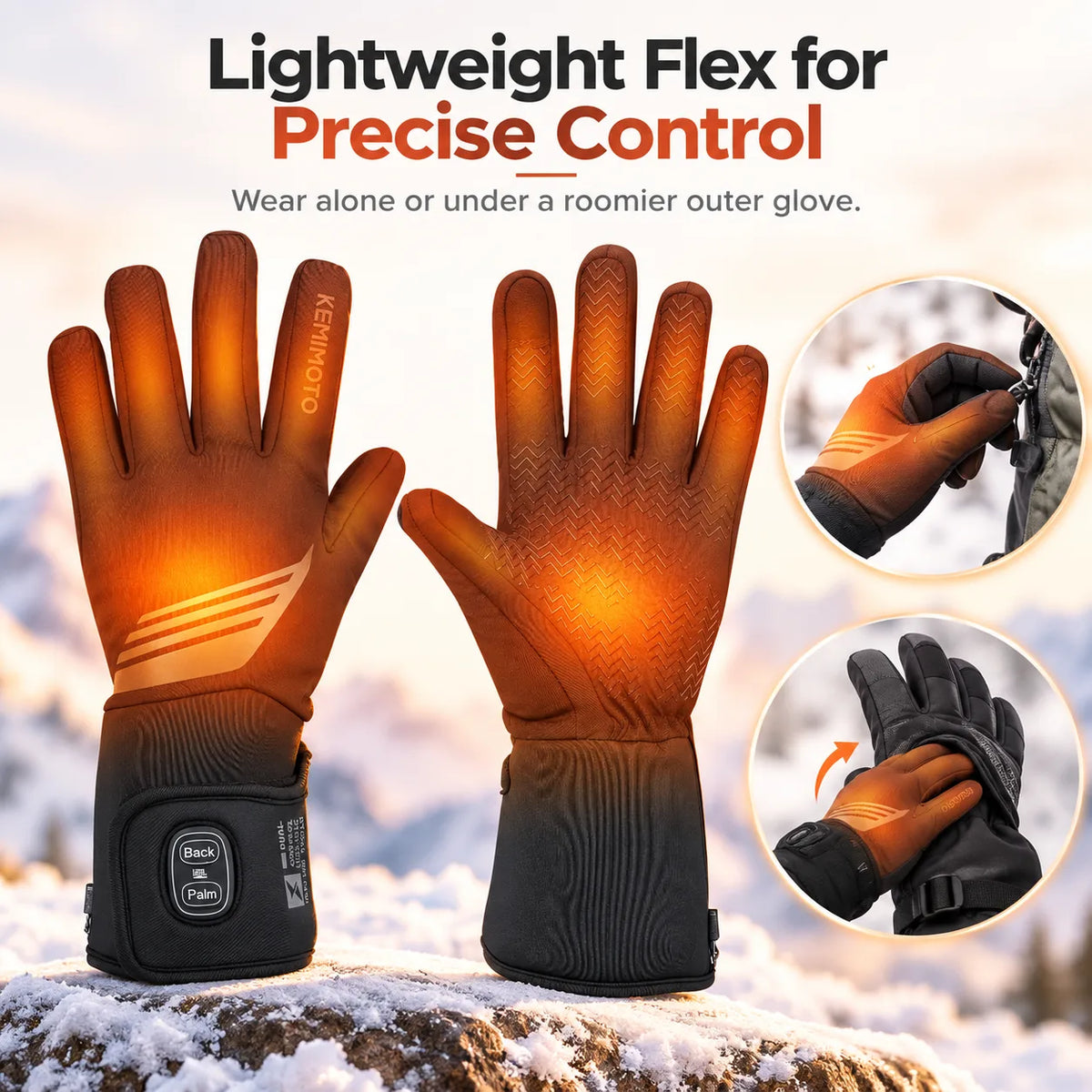 Keep more dexterity in cold conditions
