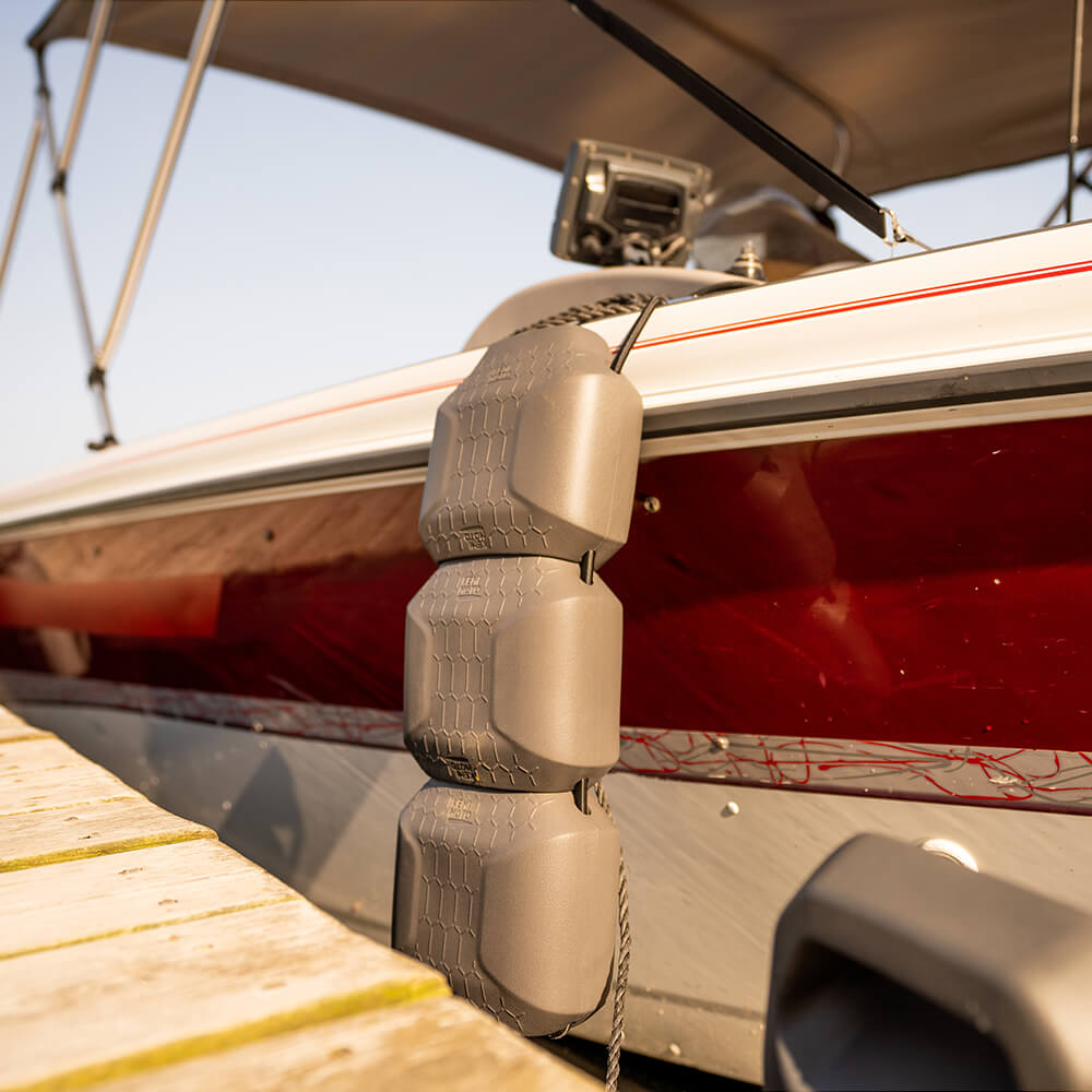 EVA Boat Fenders with Lock Design, Upgraded Boat Bumpers - Kemimoto