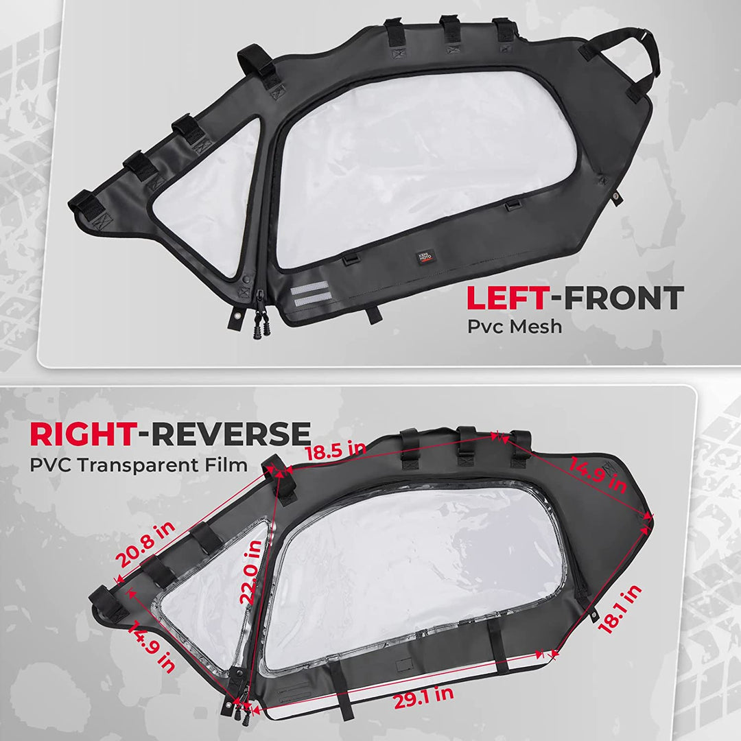 Windshield Set For Can-Am Maverick X3/MAX - Kemimoto