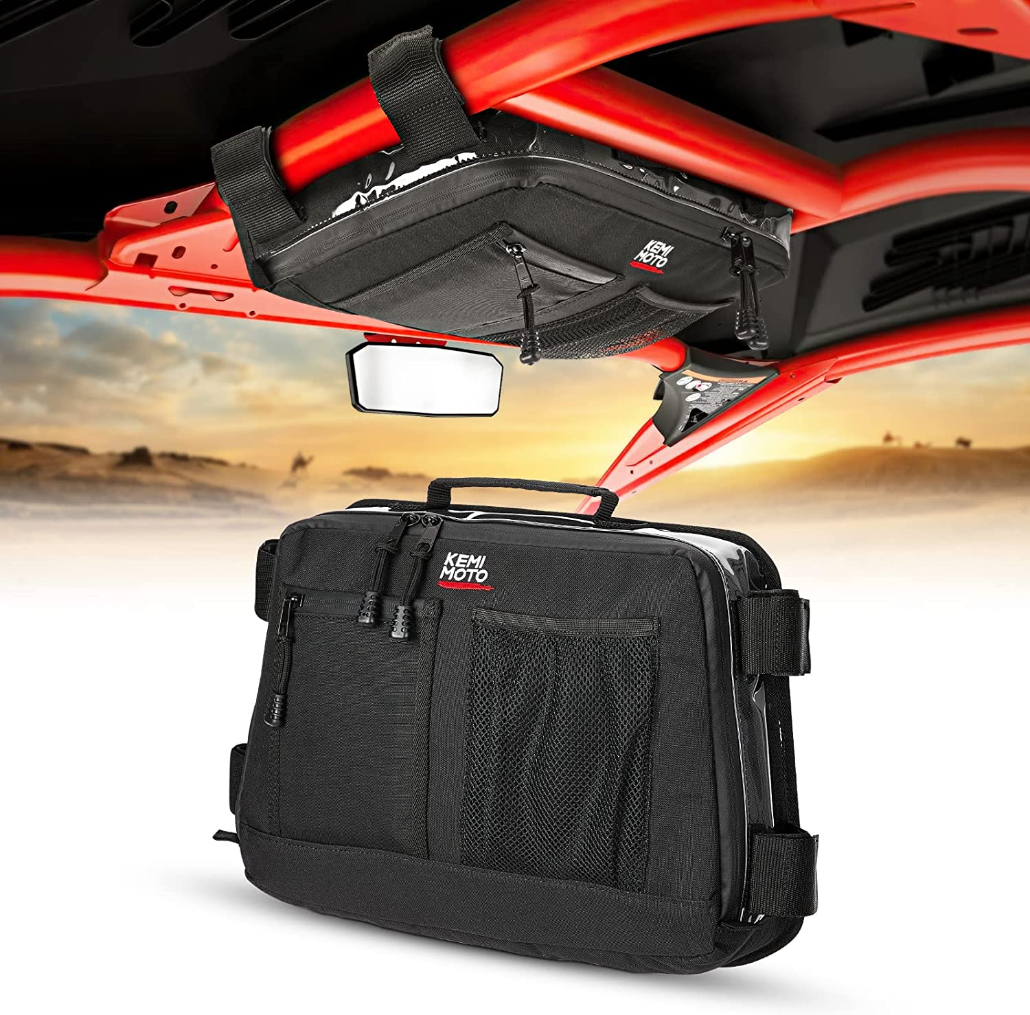 Rear & Roof Storage Bags For Can-Am Maverick X3 - Kemimoto