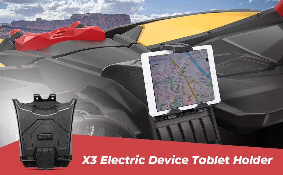 x3 electric deice tablet holder