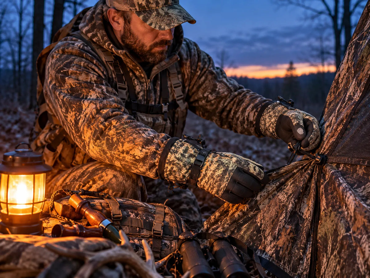 Pre-Dawn Hunting Setup