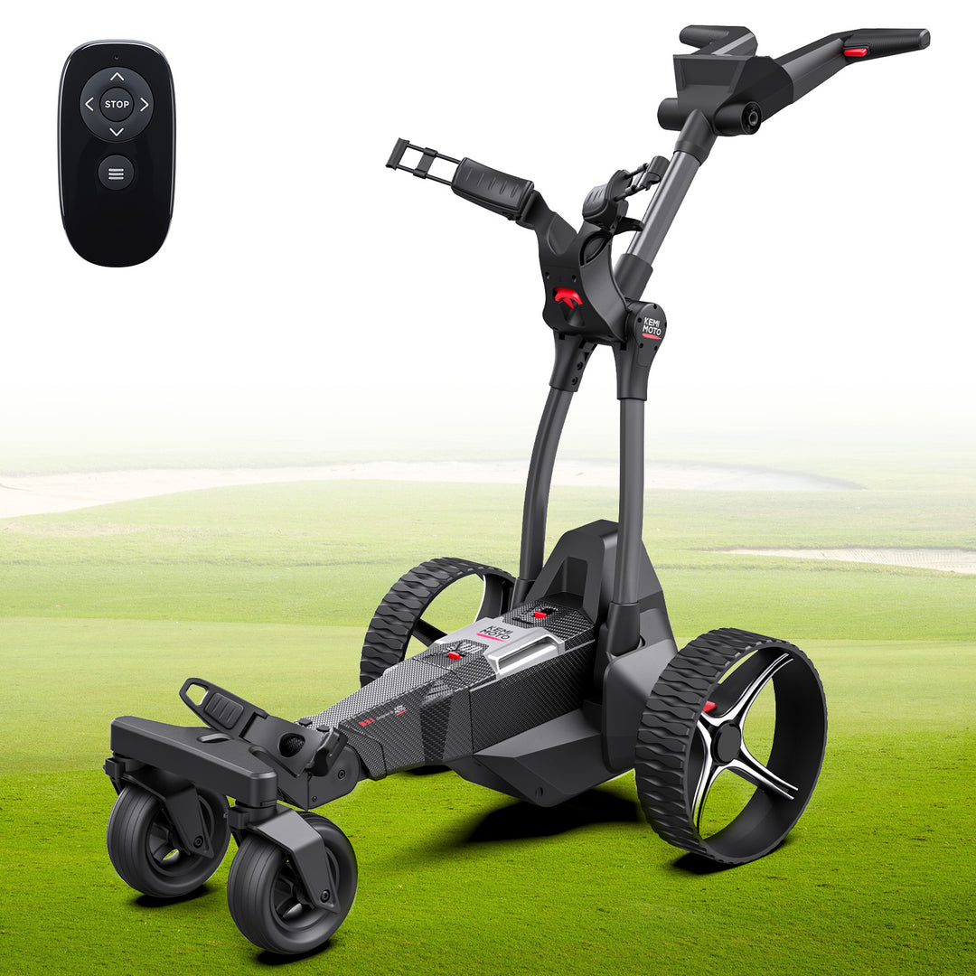 ApexAI Auto-Follow Electric Golf Push Cart with Remote Control