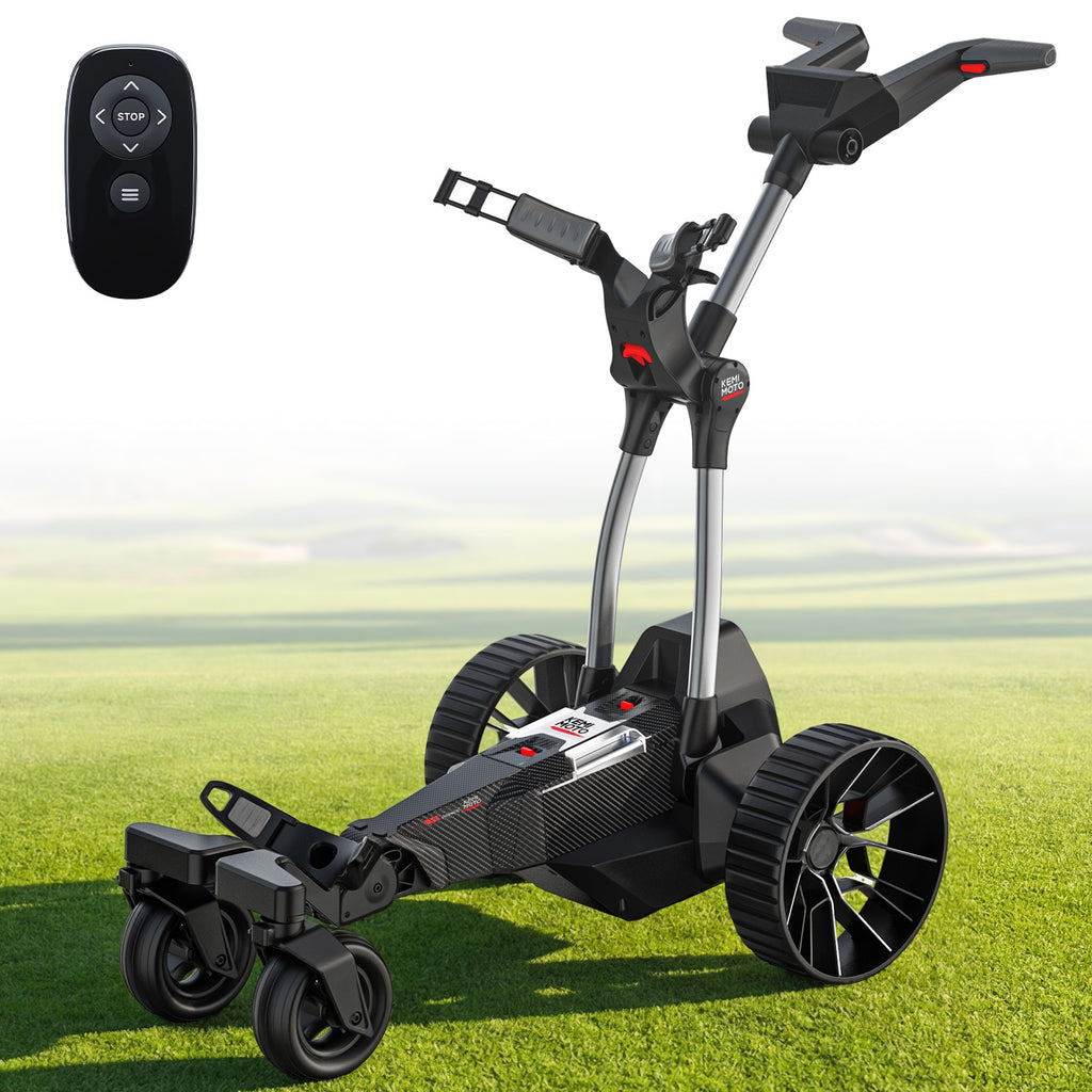 Kemimoto Electric Golf Push Cart with Remote Control