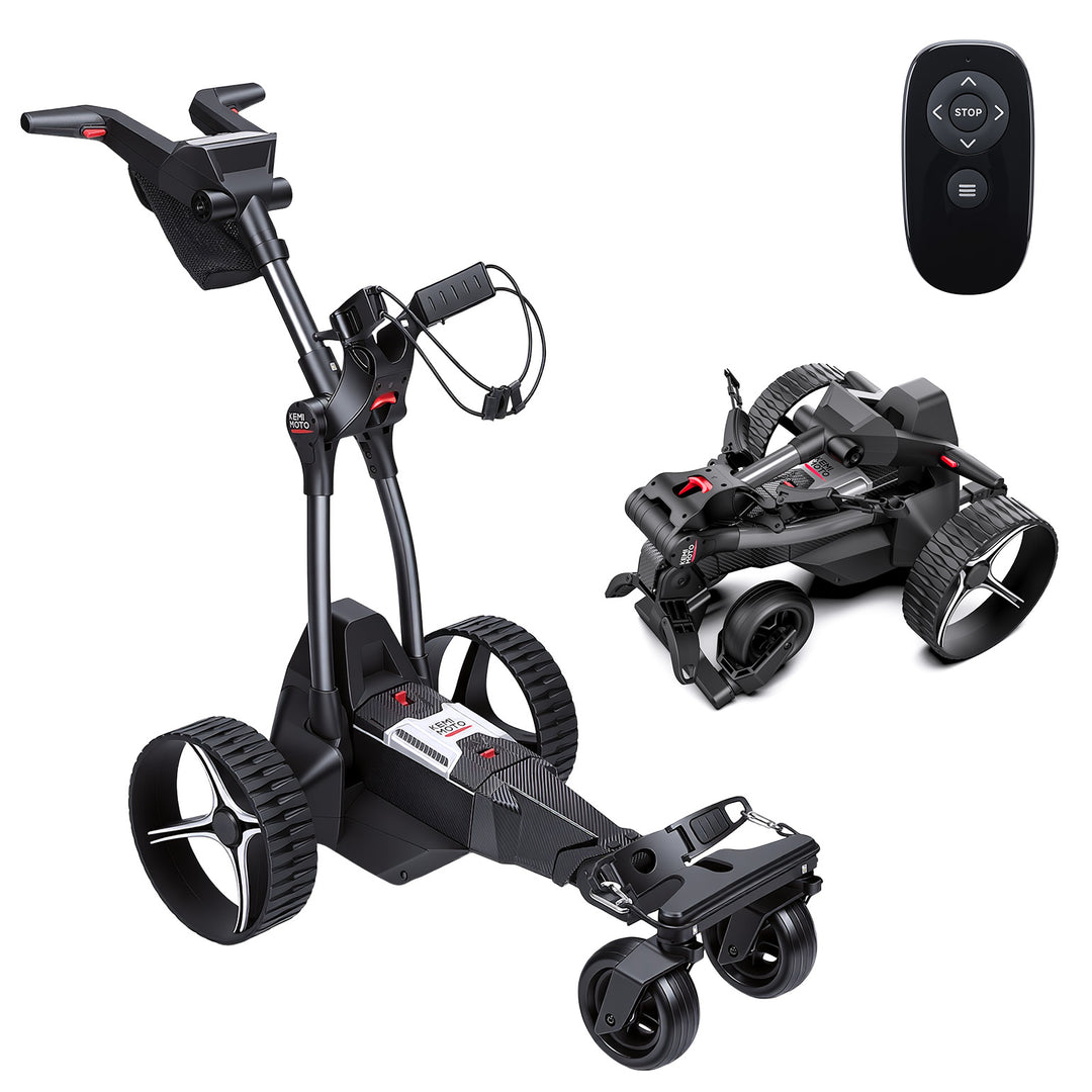 ApexAI Auto-Follow Electric Golf Push Cart with Remote Control