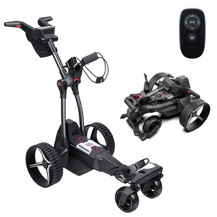 ApexAI Auto-Follow Electric Golf Push Cart with Remote Control