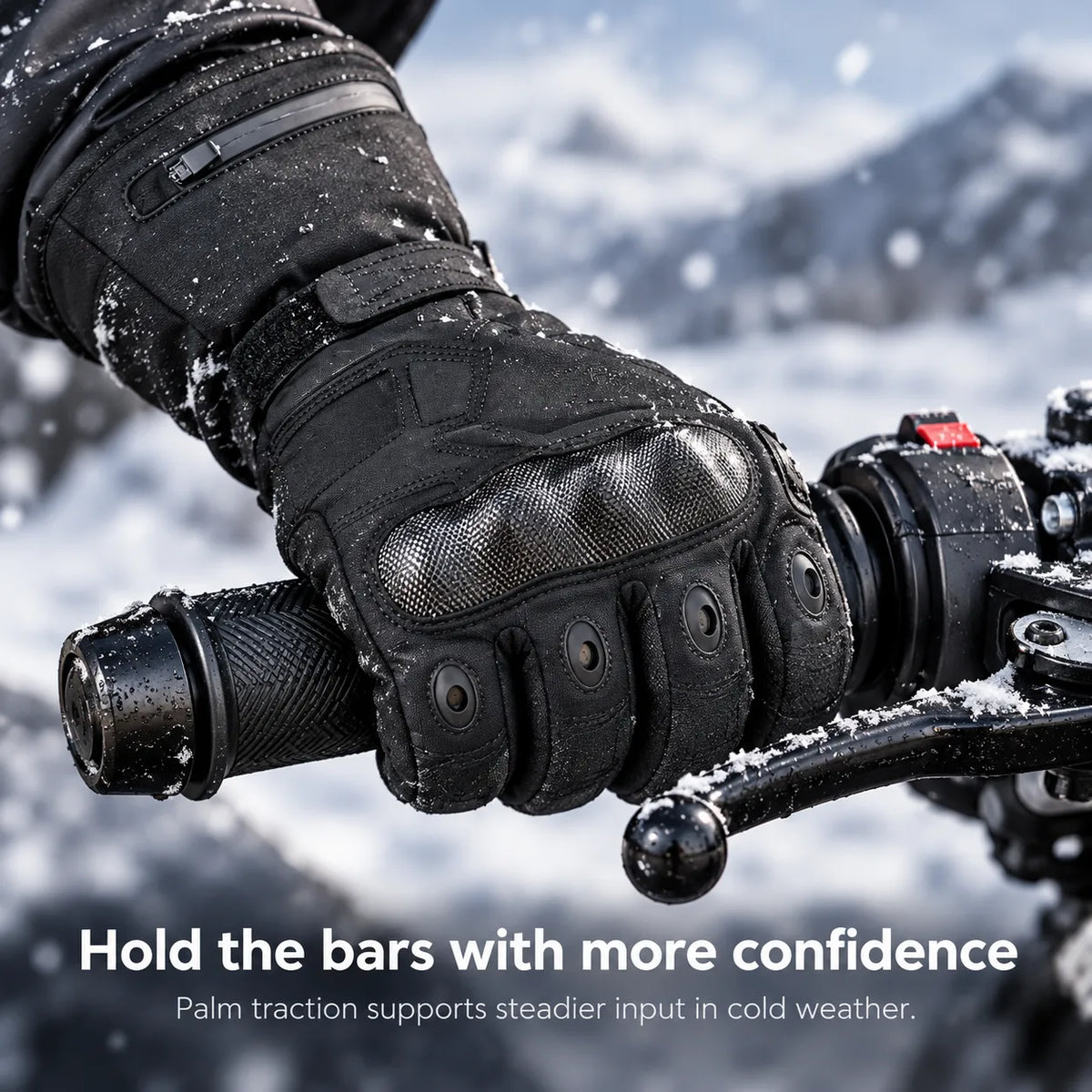 Hold the bars with more confidence
