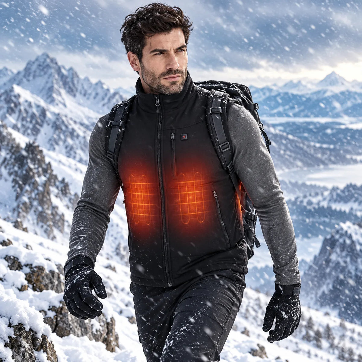 Heat follows the core more completely
