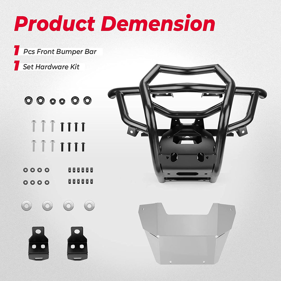 Front Bumpers & Lower Doors Panel For Can-Am Maverick X3 - Kemimoto