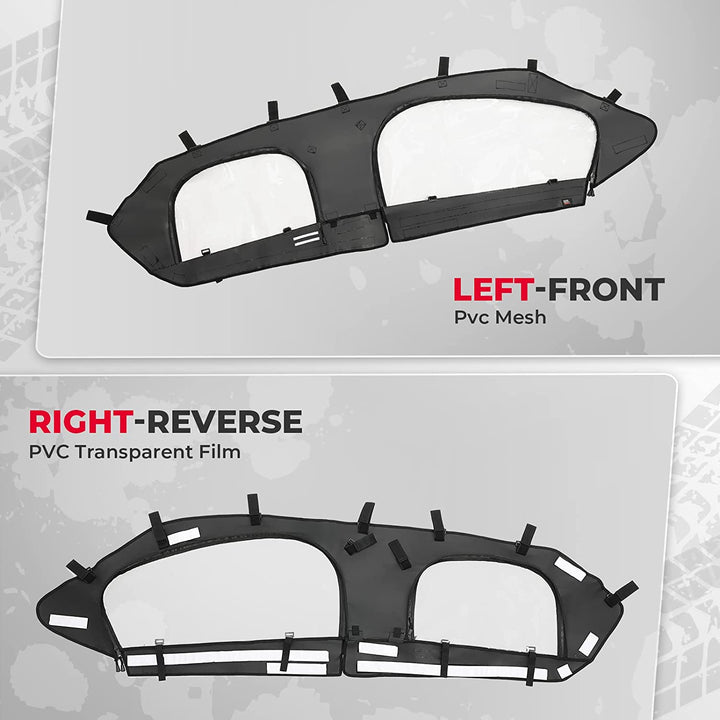 Windshield Set For Can-Am Maverick X3/MAX - Kemimoto